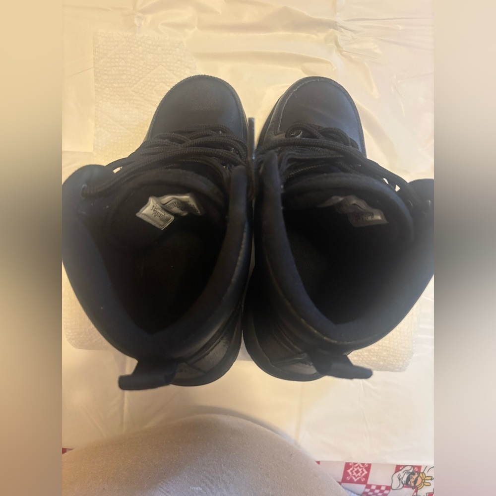 Nike All-Black High-Top Boots kids Manoa - Picture 8 of 9